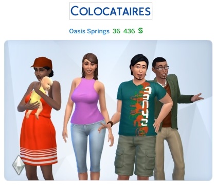 Semaine 2 - Quartier Oasis Springs - Foyer Colocataires