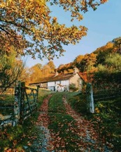 Peut être une image de pont couvert et les Cotswolds