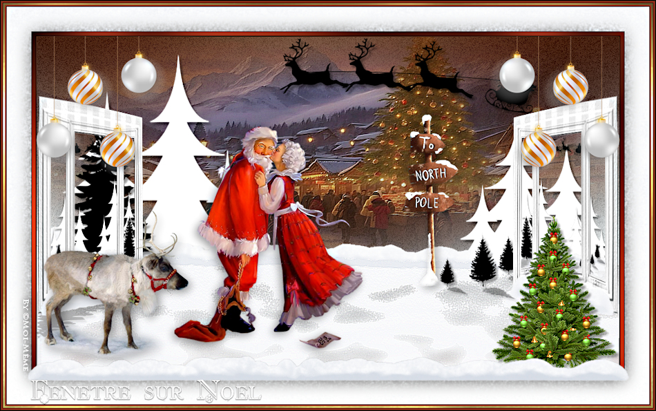 Fenêtre sur noël