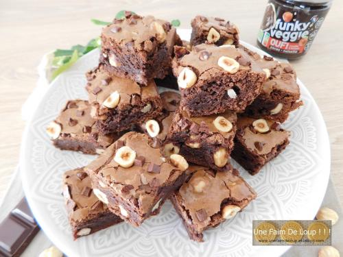 Brownie à la pâte à tartiner choco’ noisette