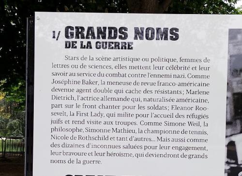 Exposition "Les femmes dans la guerre"