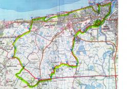 La randonnée du 23 janvier à Cabourg