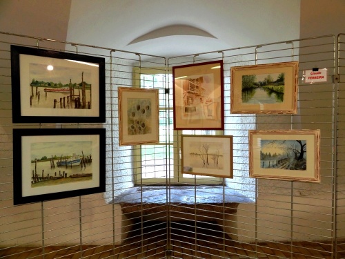 Souvenirs du troisième Salon des Peintres des Amis du Châtillonnais, mai 2012...