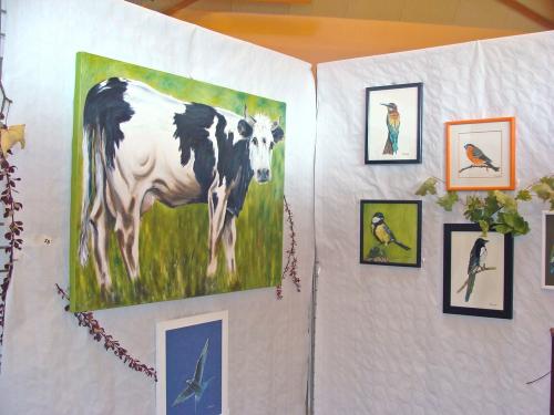Le salon d'Automne 2009, à Chamesson
