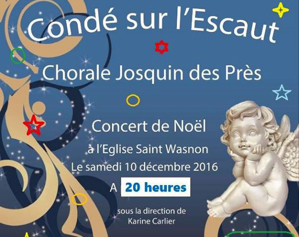 Concert de Noël, à Condé-sur-l'Escaut
