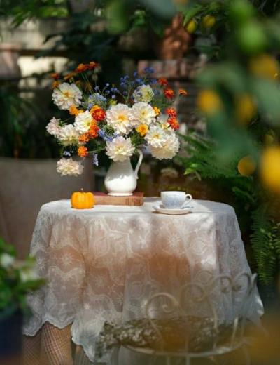 Dentelles et fleurs(2)