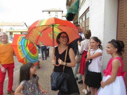 Le mariage des parapluies... 