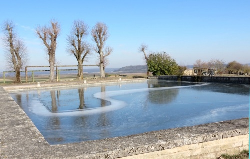 Le Châtillonnais durant les grands froids de février 2012...