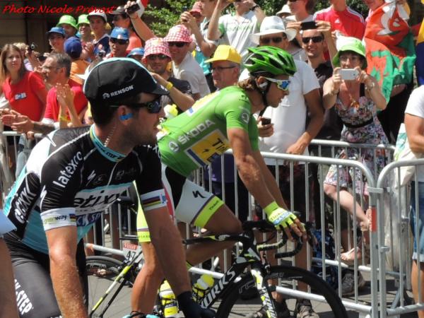 Quelques photos du tour de France à saint Jean de Maurienne par Nicole Prévost