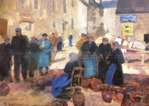 Peinture de : Renée Carpentier-Wintz 