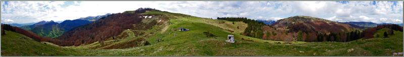 Vues panoramiques lors d'un circuit ours effectué en limite Ariège / Haute Garonne - Couledoux - 31