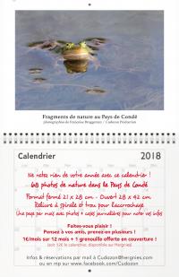 Calendrier 2018