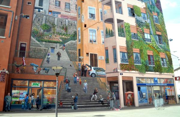 Voyage à Lyon (troisième jour) : la Croix Rousse en petit train