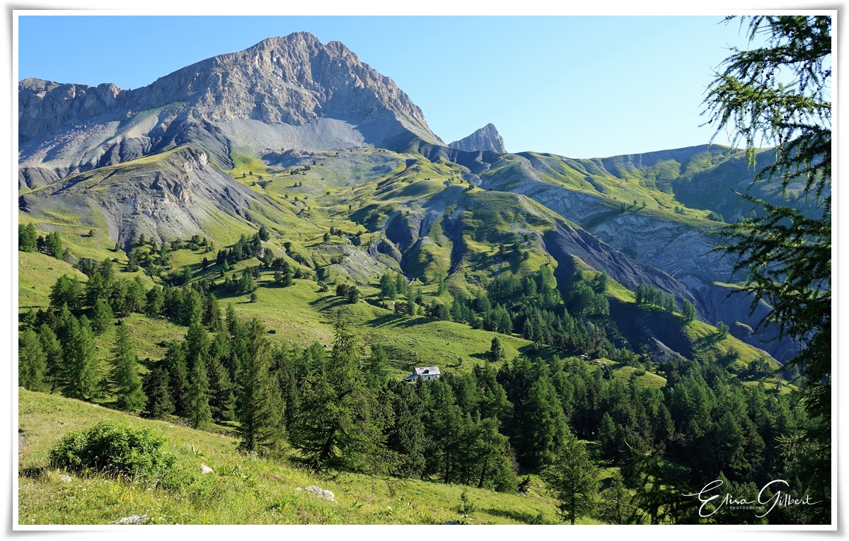 Le Col des Champs (côté Mercantour)
