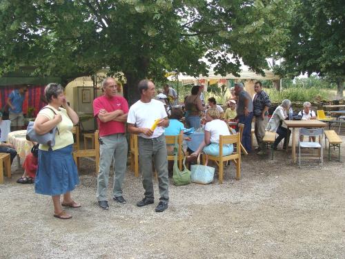 Le marché bio de Fontaines les Sèches