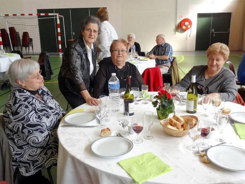 Le repas des aînés 2013, salle Luc Schréder...