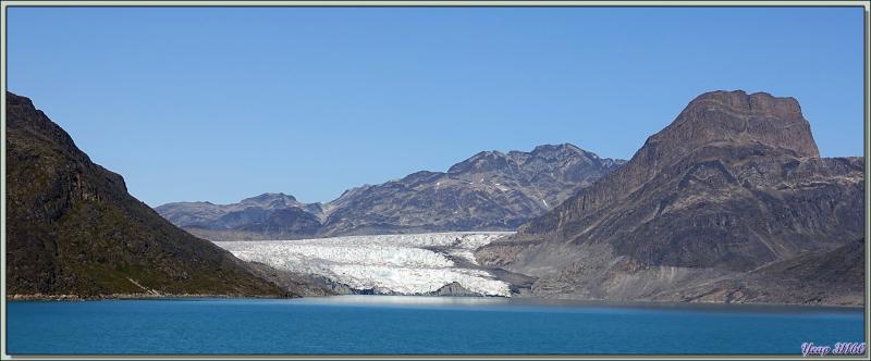 Glacier Sermitsiaq Sermia - Kangerlussuatsiaq Fjord (Evighedsfjorden) - Groenland