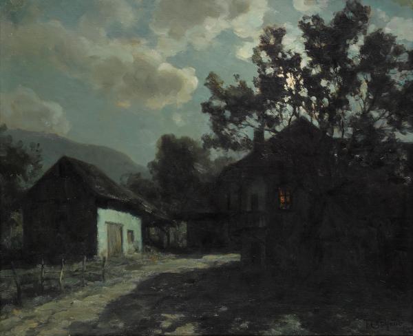 Peinture de : François-Charles Cachoud