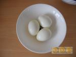 Crème de petits pois & allumettes d'oeuf