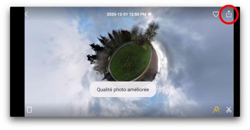 Pano sphérique 360°