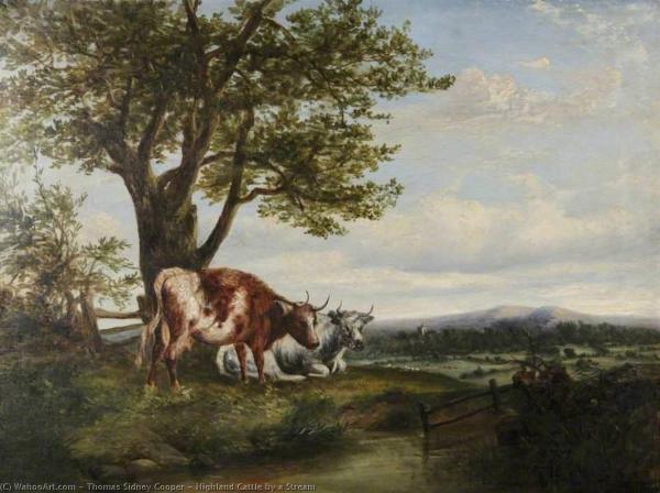 Peinture de :Thomas Sidney Cooper 