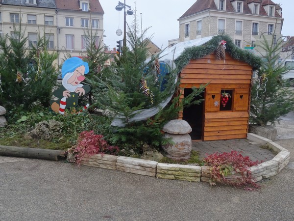 De beaux décors à la lumière du jour à Châtillon sur Seine...