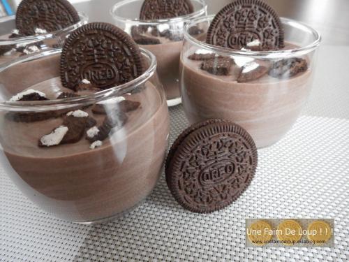 Crème dessert aux Oreo