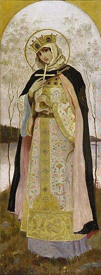 Sainte Olga. Princesse de Kiev, mère de Sviatoslav († 969)