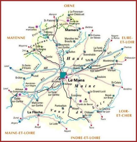 ⊱♥⊱╮ღ꧁ Aujourd'hui  72 Sarthe   ꧂ღ╭⊱♥≺