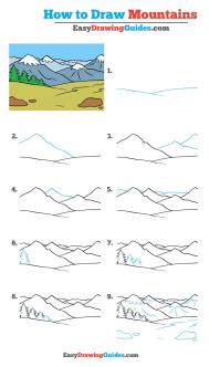 How to Draw Mountains