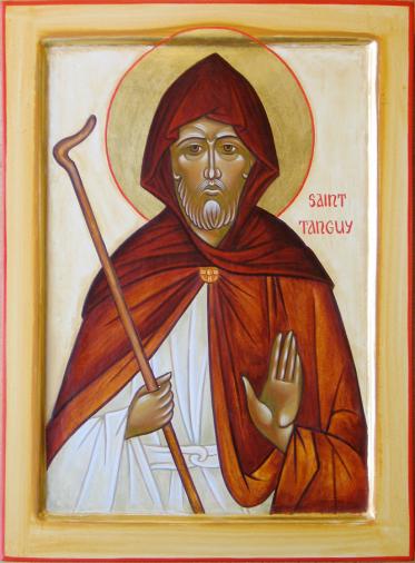 Saint Tanguy, Abbé en Bretagne