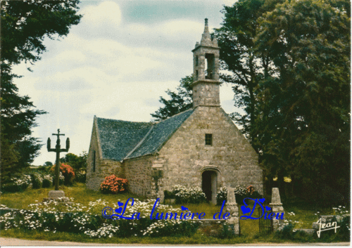 Cleden Cap Sizun, chapelle de Langroas