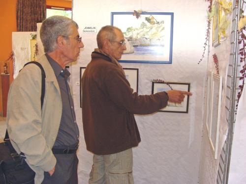 Le salon d'Automne 2009, à Chamesson