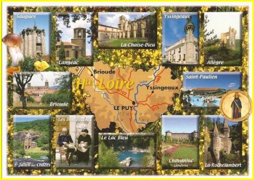⊱♥⊱╮ღ꧁ Aujourd'hui  43 La Haute Loire   ꧂ღ╭⊱♥≺