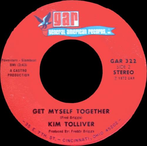 Kim Tolliver : CD " The First Singles " Soul Bag Records DP 74 [ FR ]