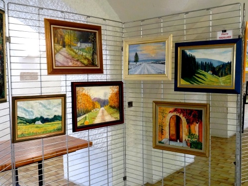 Souvenirs du troisième Salon des Peintres des Amis du Châtillonnais, mai 2012...