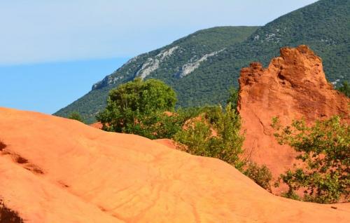 Visite du Colorado Provençal à Rustrel