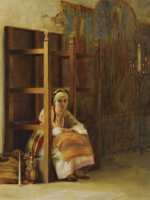 Theodoros Rallis (Theodore Jacques Ralli) : portraits de femmes * Θεόδωρος Ράλλης