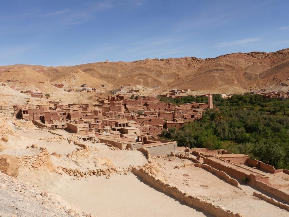 Quelques villages entre Ait Ben Haddou et Télouet 