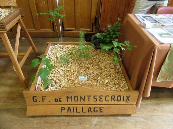 Une belle exposition sur "le bois dans tous ses états" à Aignay le Duc, a eu beaucoup de succès ...