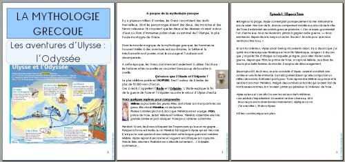 Littérature: Mythologie: Le voyage d'Ulysse