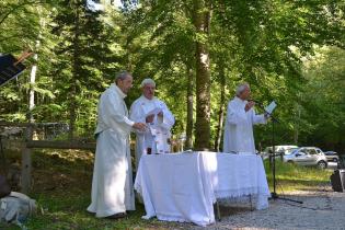  FETE DE L'ASSOMPTION A SAINT JULIEN EN BEAUCHENE