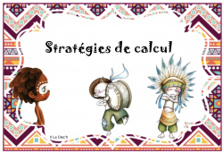 Math - stratégies de calcul
