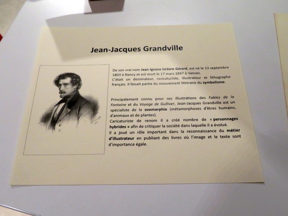 Une superbe exposition de livres de contes a eu lieu à la médiathèque Victorine de Chastenay