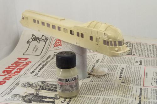 Construction d'un autorail ADP sur base Electrotren