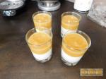 Fromage blanc & mangue mixée au granola 