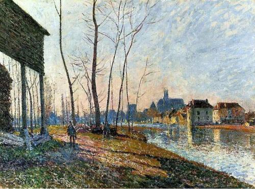 Peinture de : Albert Lebourg