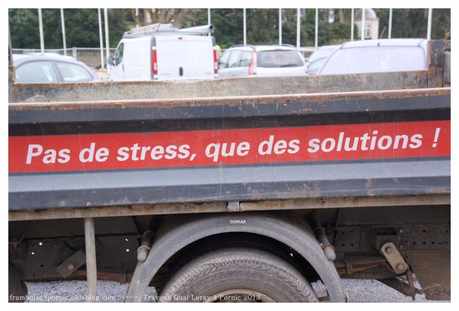 Travaux sur le Quai Leray à Pornic suite 1