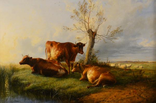 Peinture de :Thomas Sidney Cooper 