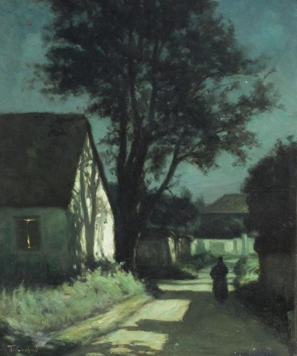 Peinture de : François-Charles Cachoud